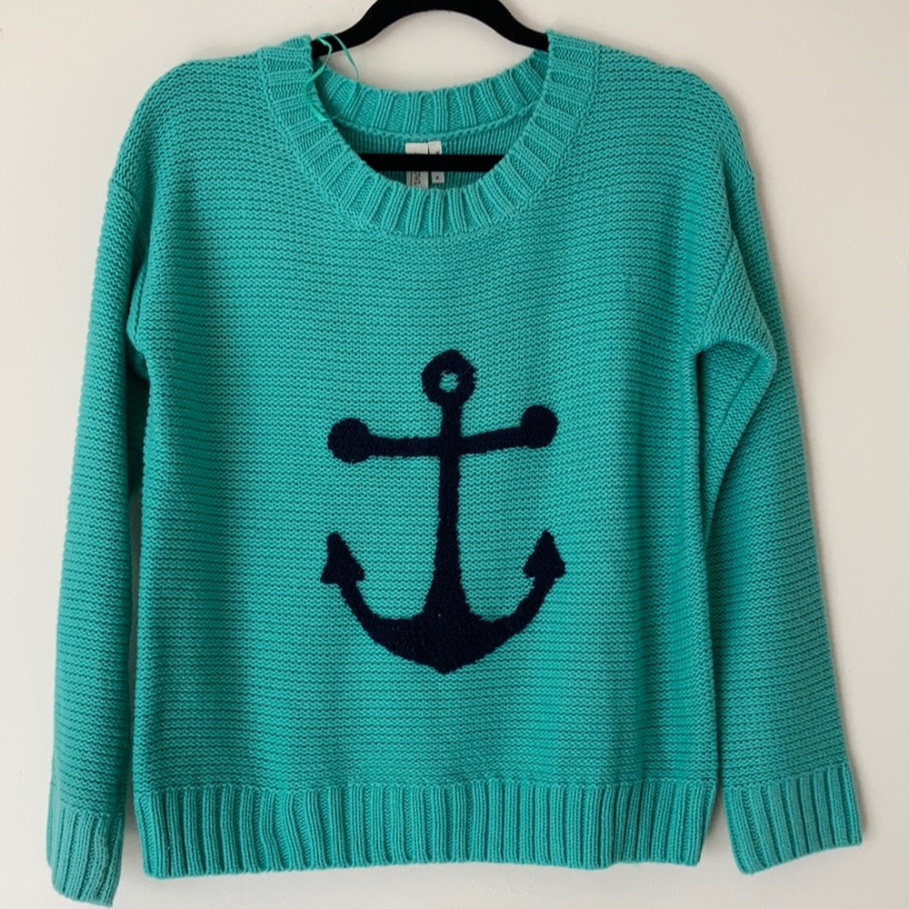 Turquoise Sweater
